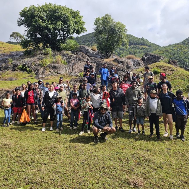 Children from our programmes on an outing
